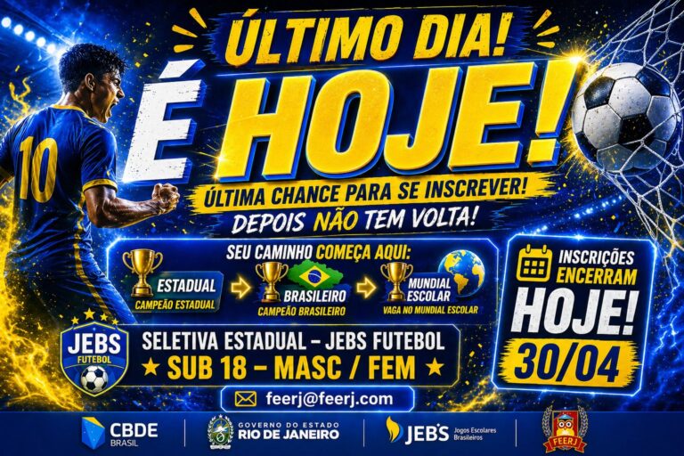 URGÊNCIA MÁXIMA

ÚLTIMA CHANCE PARA SE INSCREVER!
❗ DEPOIS NÃO TEM VOLTA!